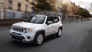 White 2020 Jeep Renegade Limited