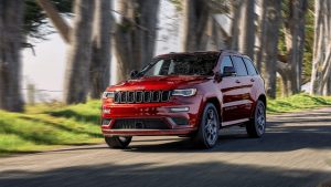 Red 2020 Jeep Grand Cherokee