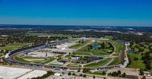 Indianapolis Motor Speedway Aerial View