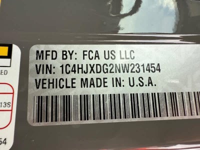 2022 Jeep Wrangler High Tide 4x4