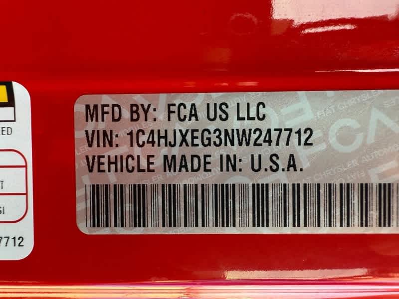 2022 Jeep Wrangler Sahara 4x4