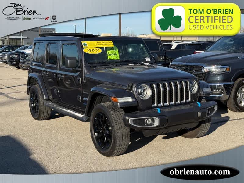 2022 Jeep Wrangler 4xe Unlimited Sahara 4x4