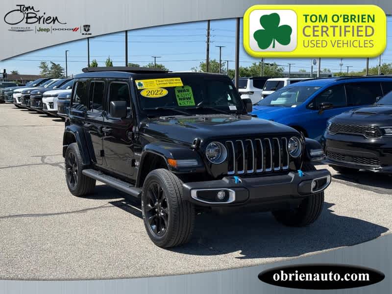 2022 Jeep Wrangler 4xe Unlimited Sahara 4x4