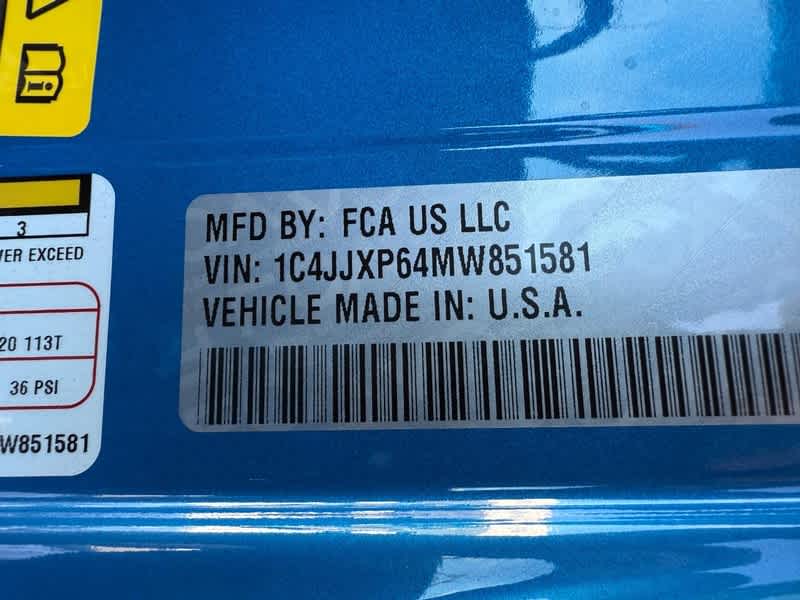 2021 Jeep Wrangler 4xe Unlimited Sahara 4x4