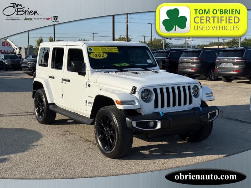 2022 Jeep Wrangler 4xe Unlimited Sahara 4x4