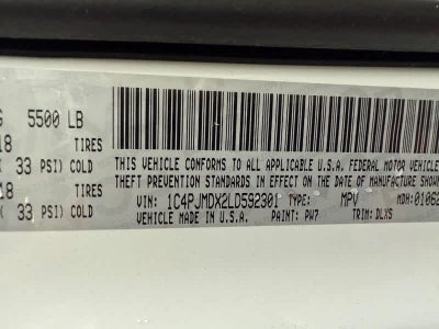 2020 Jeep Cherokee Limited 4x4