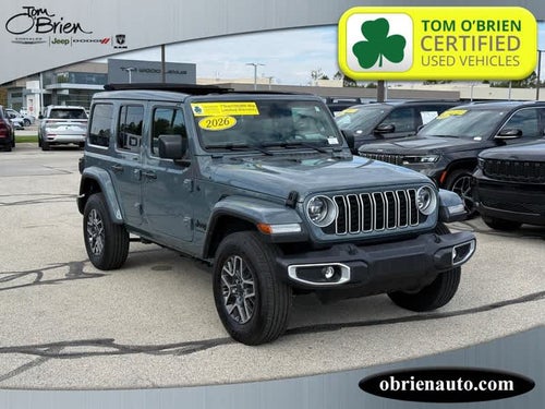 2026 Jeep Wrangler 4-Door Sahara 4x4