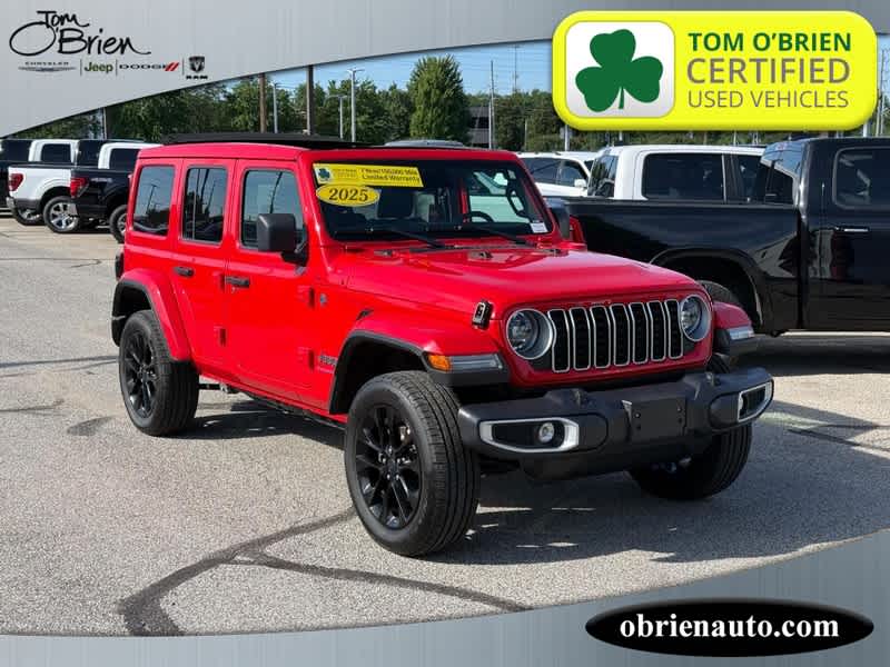 2025 Jeep Wrangler 4xe Sahara 4xe