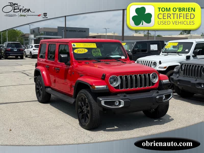 2025 Jeep Wrangler 4xe Sahara 4xe