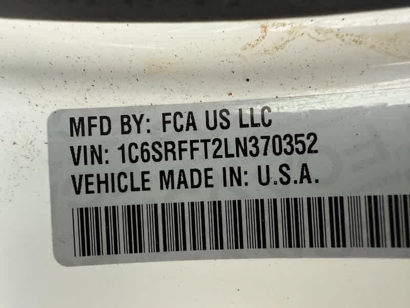 2020 RAM 1500 Big Horn Crew Cab 4x4 5'7' Box