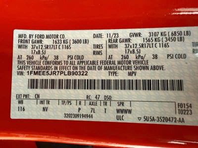 2023 Ford Bronco Raptor