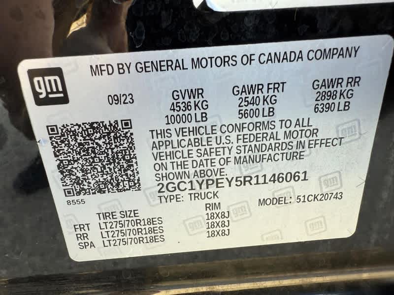 2024 Chevrolet Silverado 2500HD 4WD Crew Cab Standard Bed LTZ