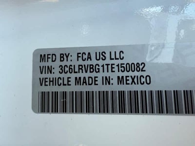 2026 RAM ProMaster HIGH ROOF 136' WB