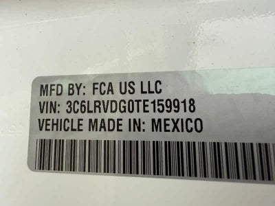 2026 RAM ProMaster HIGH ROOF 159' WB