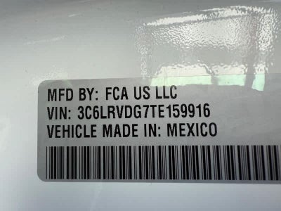 2026 RAM ProMaster HIGH ROOF 159' WB
