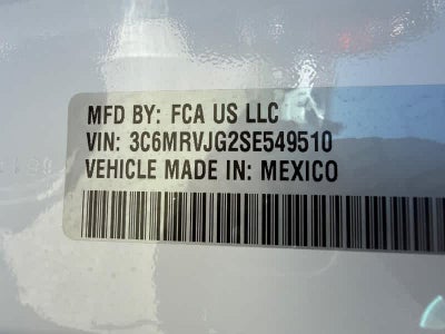2025 RAM ProMaster Cargo Van HIGH ROOF 159' WB