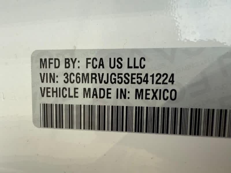 2025 RAM ProMaster HIGH ROOF 159' WB