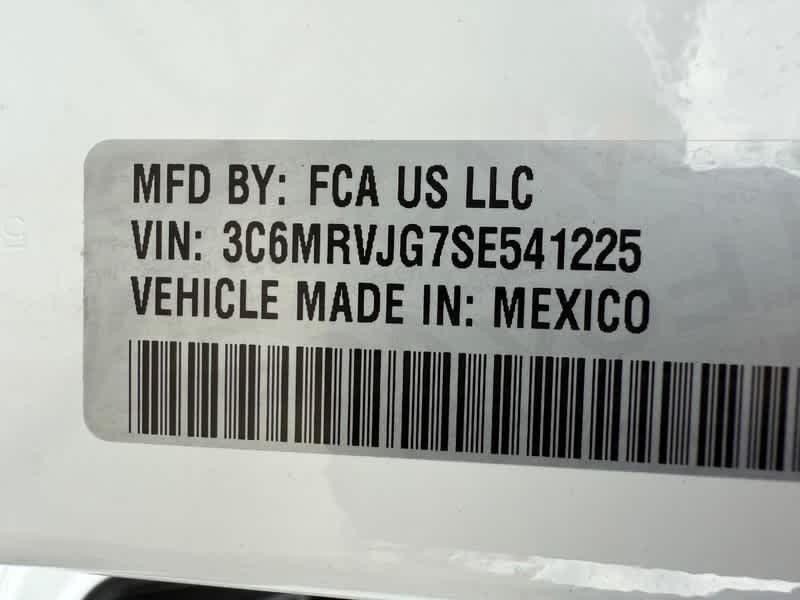 2025 RAM ProMaster Cargo Van HIGH ROOF 159' WB