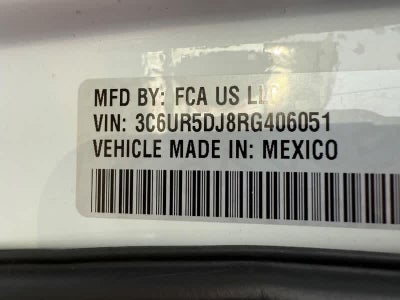 2024 RAM 2500 Big Horn Crew Cab 4x4 6'4' Box