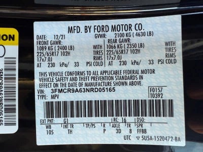 2022 Ford Bronco Sport Base