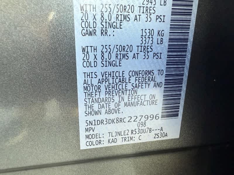 2024 Nissan Pathfinder Platinum 4WD