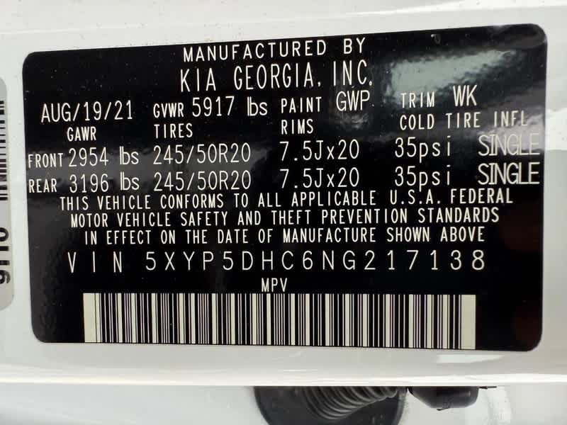 2022 Kia Telluride SX