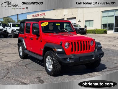 2018 Jeep Wrangler Unlimited Sport S