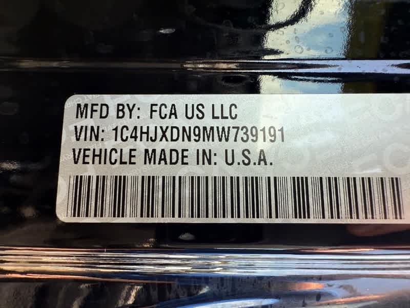 2021 Jeep Wrangler Unlimited Willys