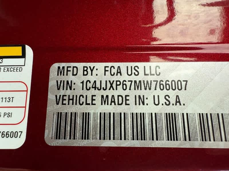 2021 Jeep Wrangler Unlimited Sahara