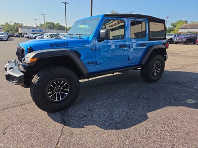 2025 Jeep Wrangler 4-Door Willys 4x4