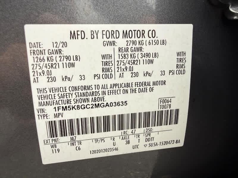2021 Ford Explorer ST