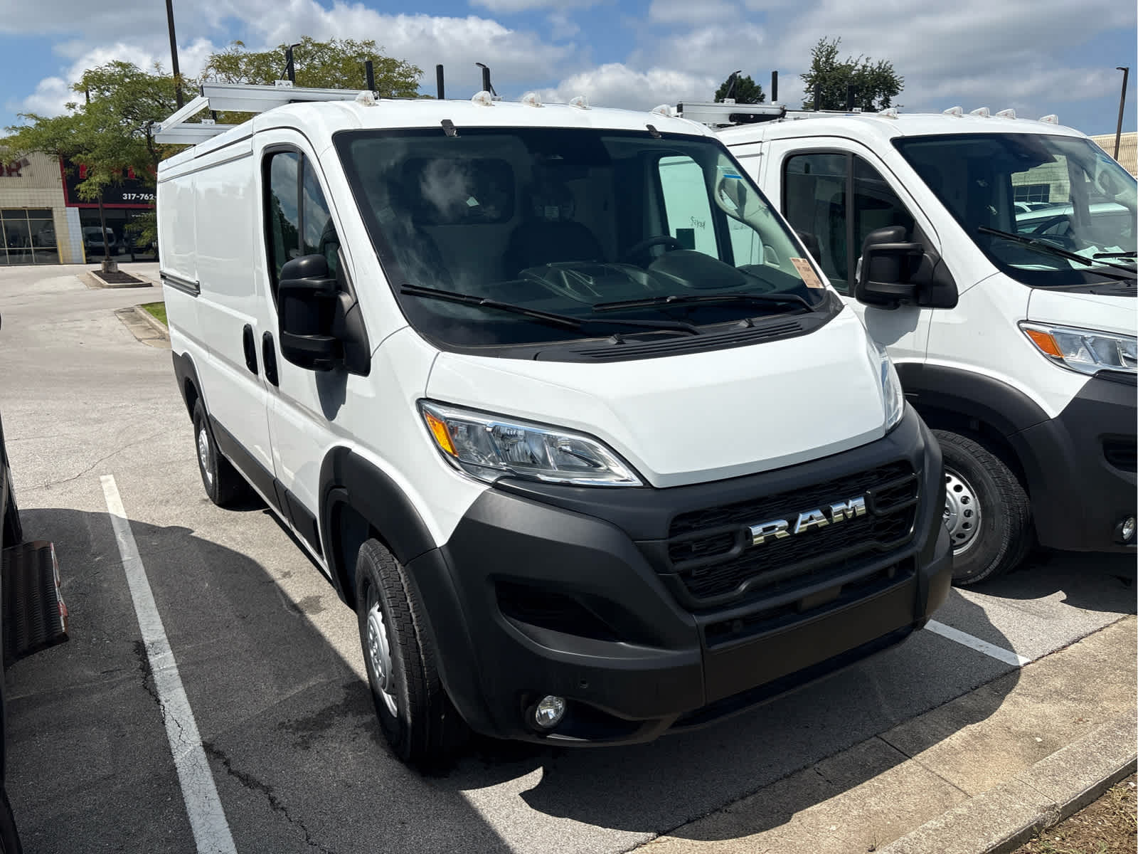 2025 RAM ProMaster 2500 Cargo Van Tradesman Low Roof 136' WB w/Pass Seat