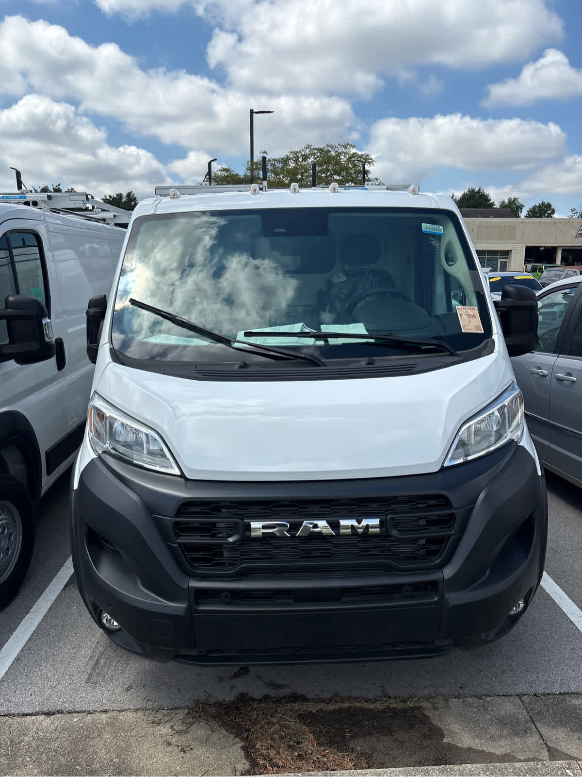 2025 RAM ProMaster 2500 Cargo Van Tradesman Low Roof 136' WB w/Pass Seat