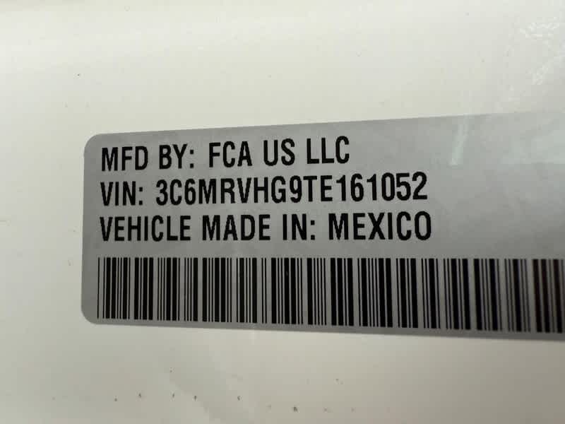 2026 RAM ProMaster 3500 Tradesman