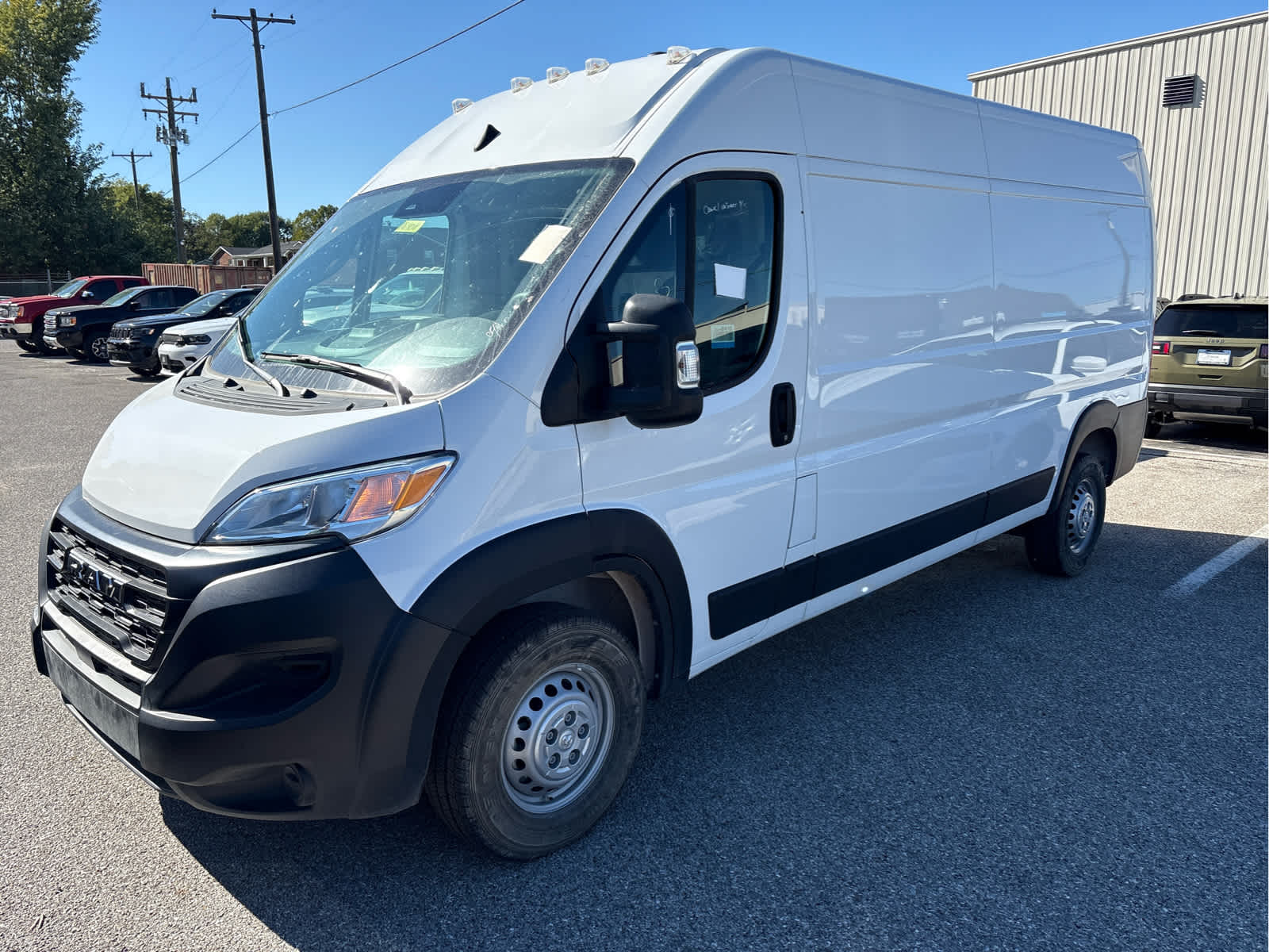 2025 RAM ProMaster 3500 Cargo Van Tradesman High Roof 159' WB w/Pass Seat