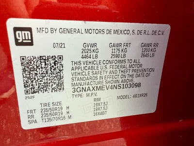 2022 Chevrolet Equinox RS