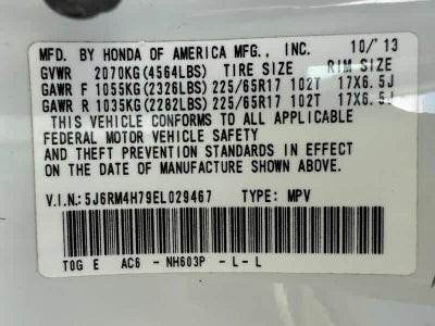 2014 Honda CR-V EX-L