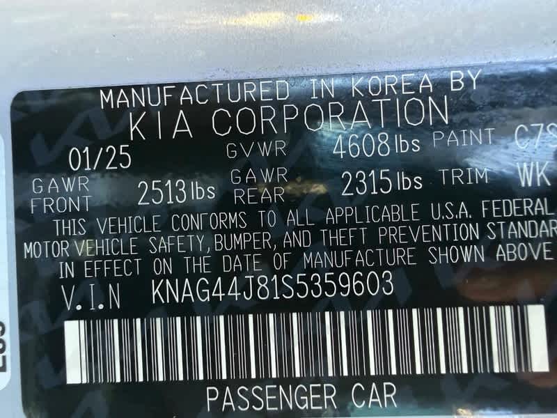2025 Kia K5 GT