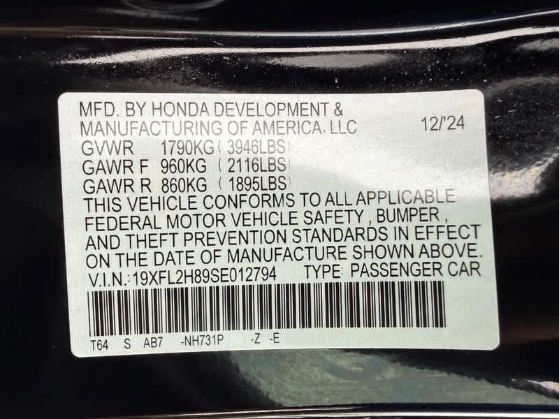 2024 Honda Civic Hatchback Sport CVT