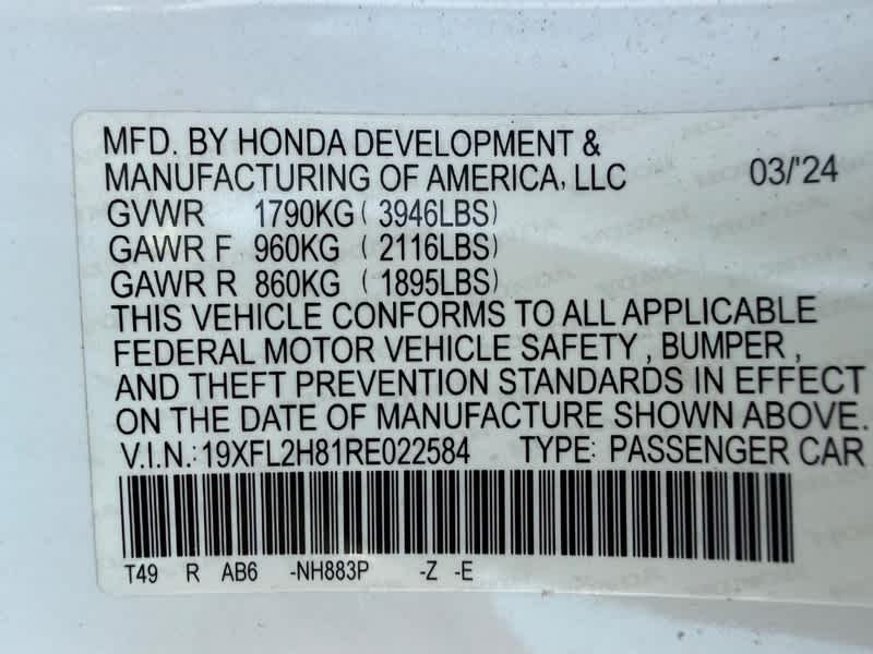 2025 Honda Civic Hatchback Sport CVT