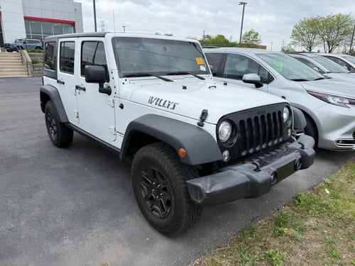 2018 Jeep Wrangler Unlimited JK Willys Wheeler W 4x4