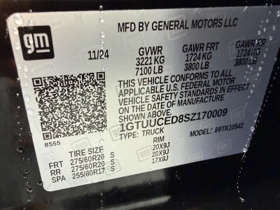 2025 GMC Sierra 1500 4WD Crew Cab 147 Elevation w/3SB