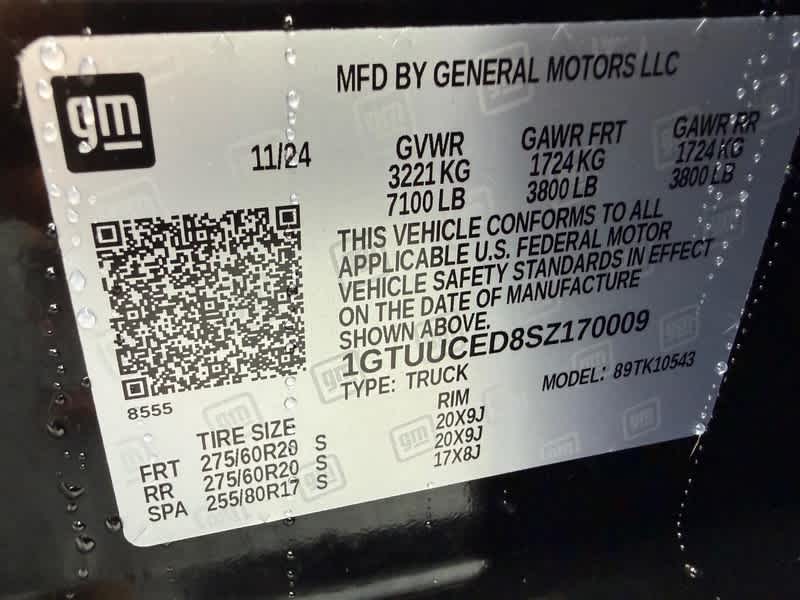 2025 GMC Sierra 1500 4WD Crew Cab 147 Elevation w/3SB
