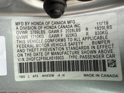 2020 Honda Civic LX CVT