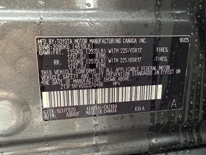 2025 Toyota RAV4 LE AWD