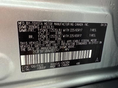 2024 Toyota RAV4 LE AWD