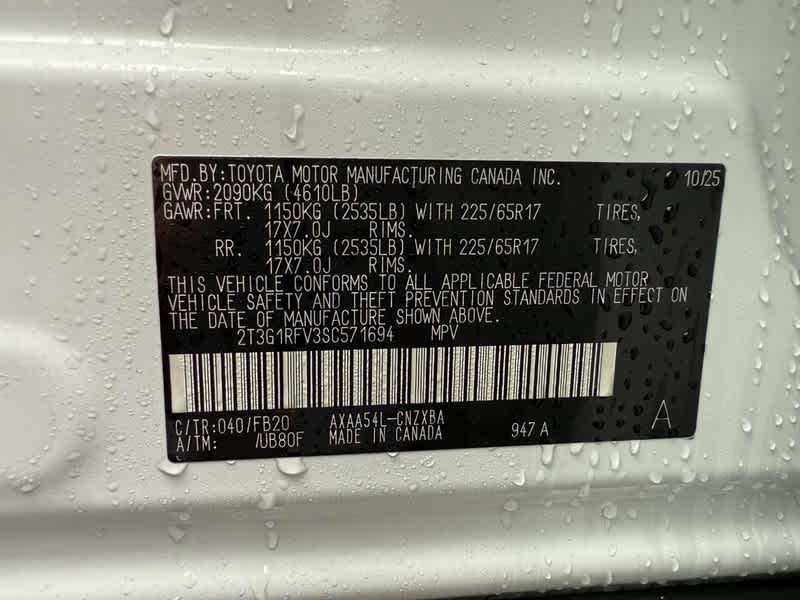 2025 Toyota RAV4 LE AWD