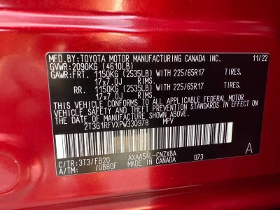 2023 Toyota RAV4 LE AWD