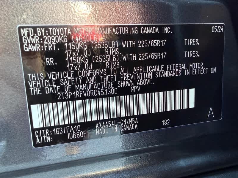 2024 Toyota RAV4 XLE AWD
