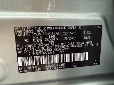 2025 Toyota RAV4 XLE AWD